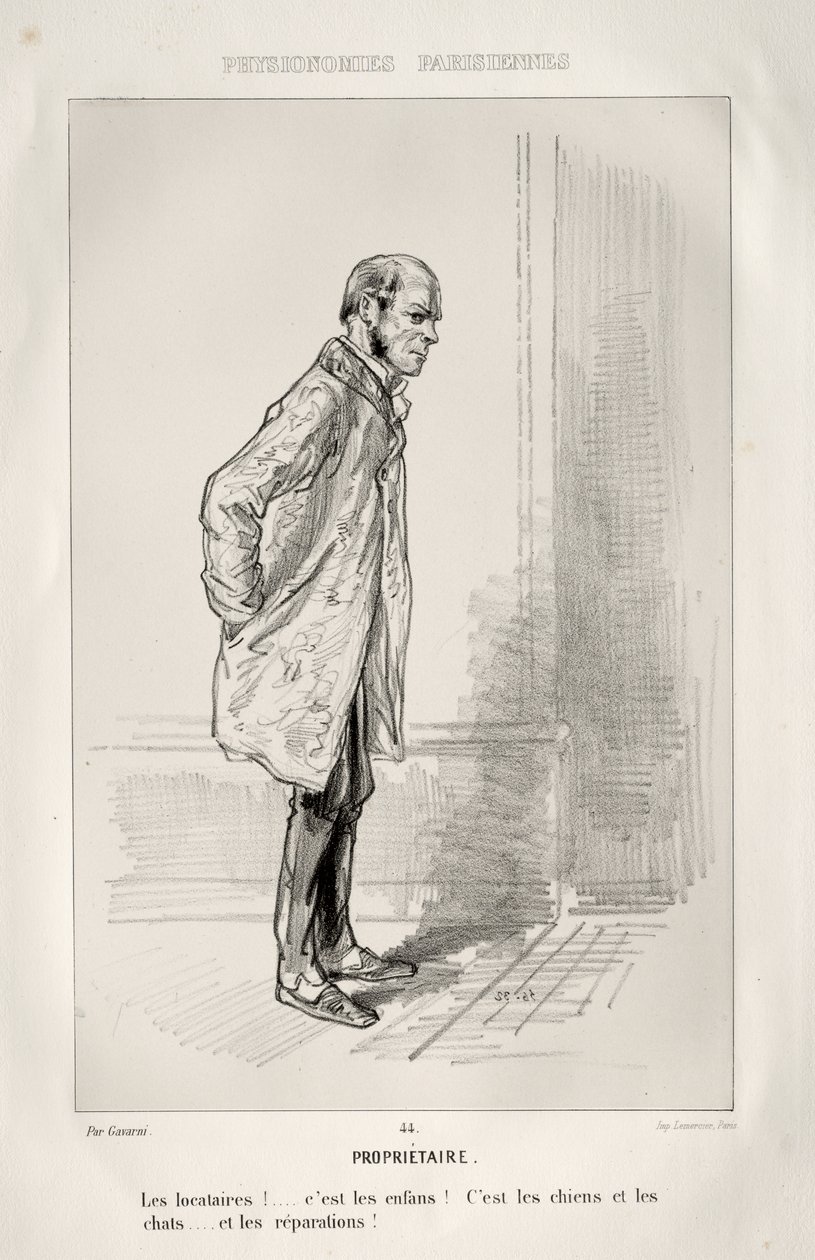 Propietario de Paul Gavarni