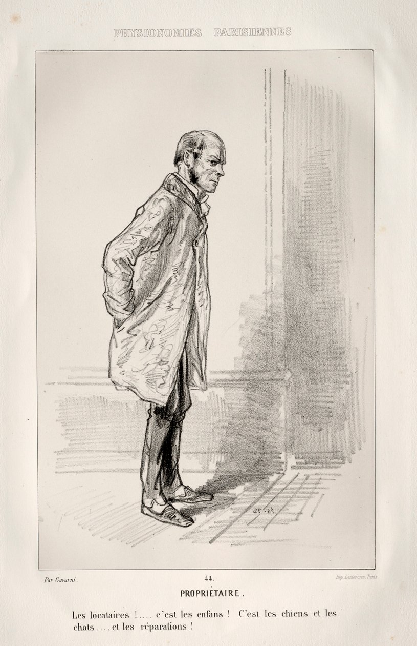 Propietario de Paul Gavarni