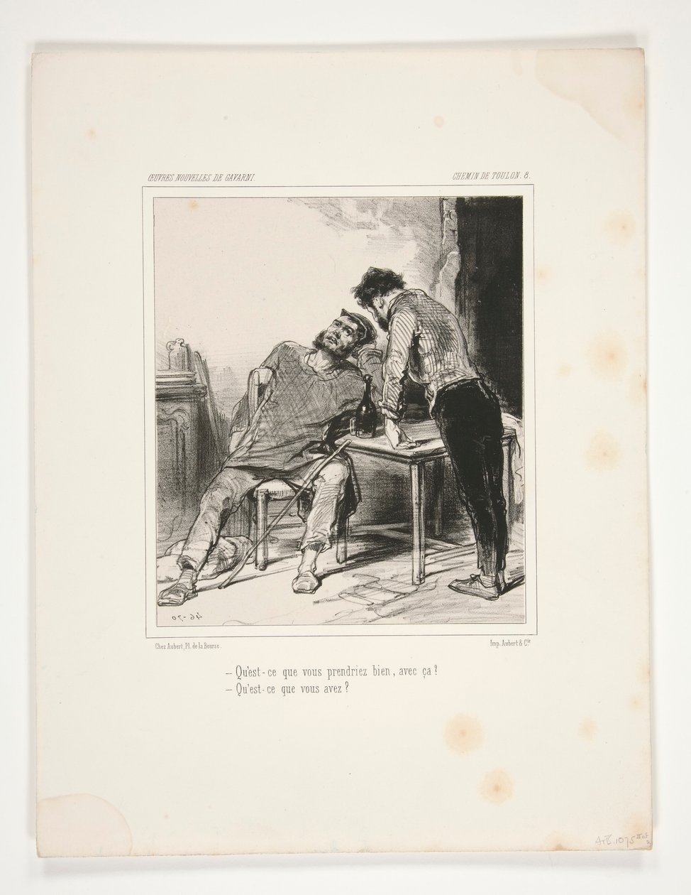 Qué de Paul Gavarni