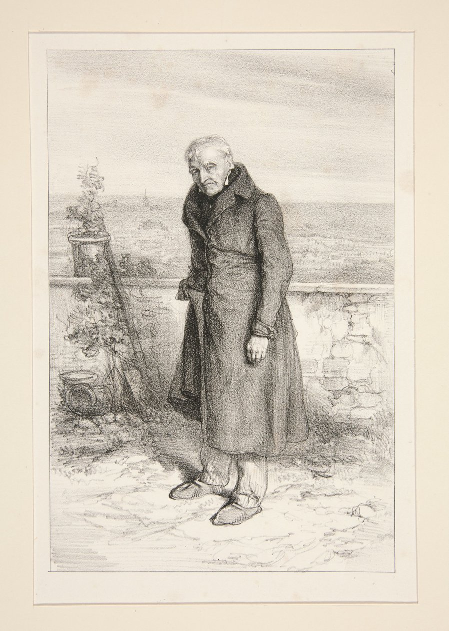 Noventa años (Chevallier, padre de Gavarni) de Paul Gavarni