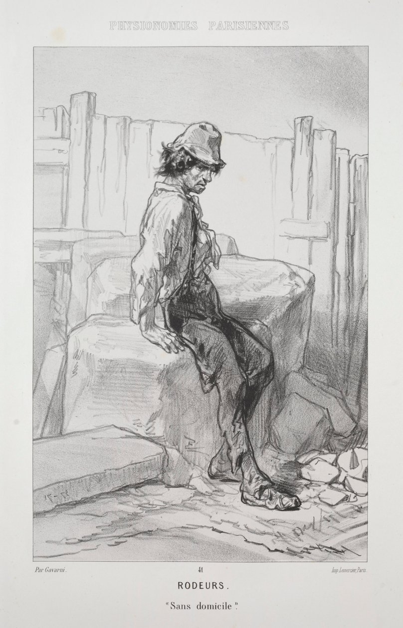 Rodeurs de Paul Gavarni