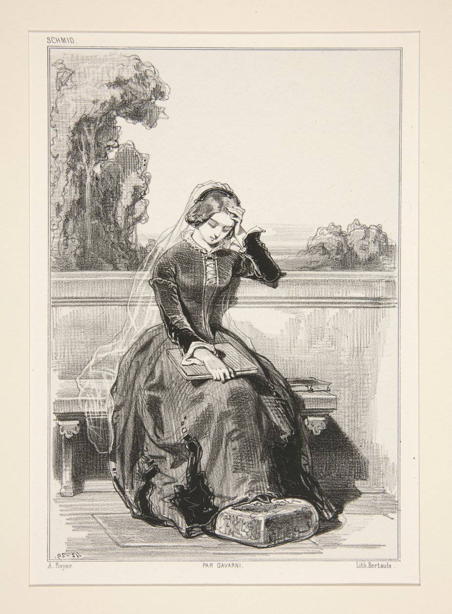 Rose De Tannebourg. de Paul Gavarni