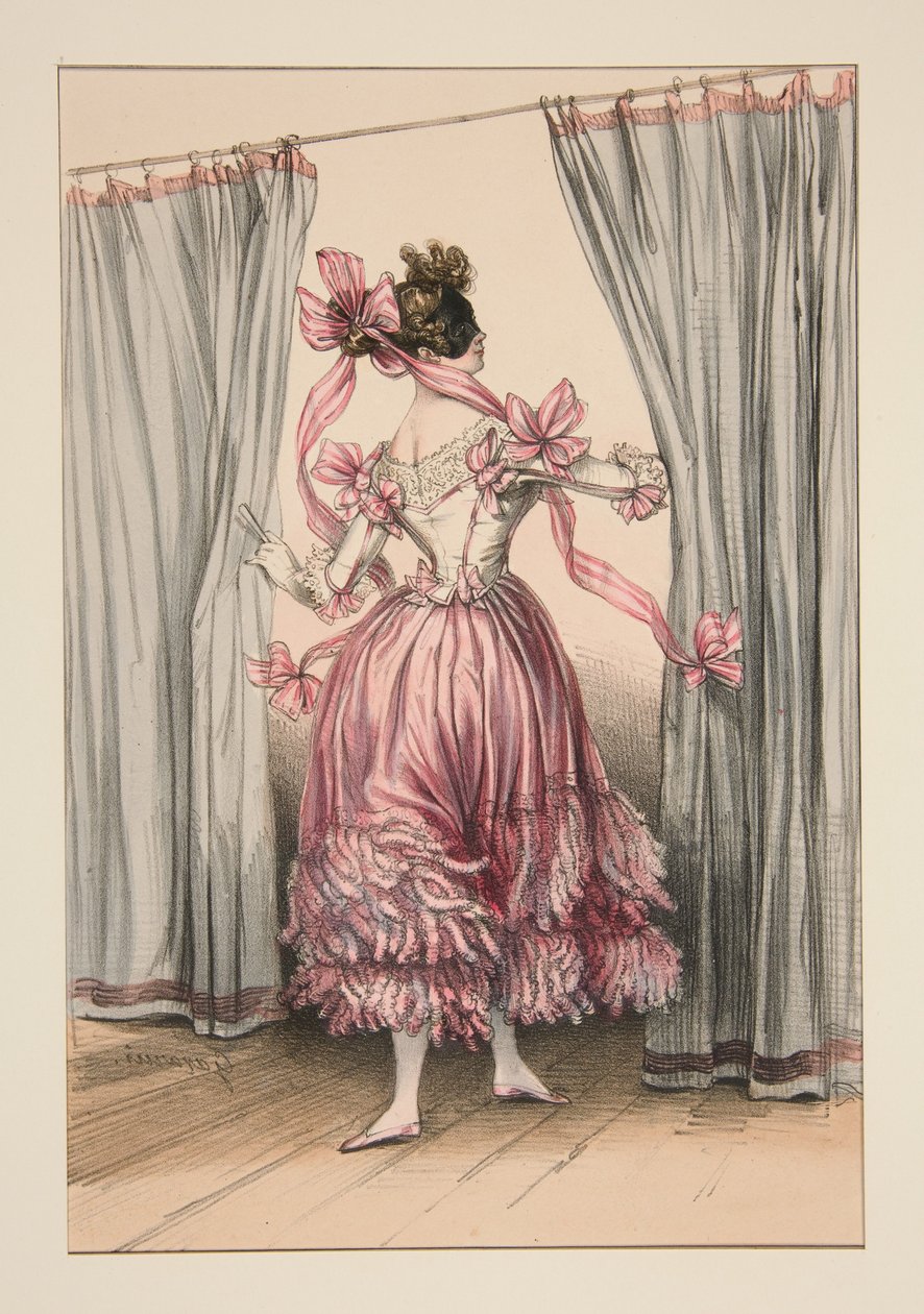 Señorita de Paul Gavarni