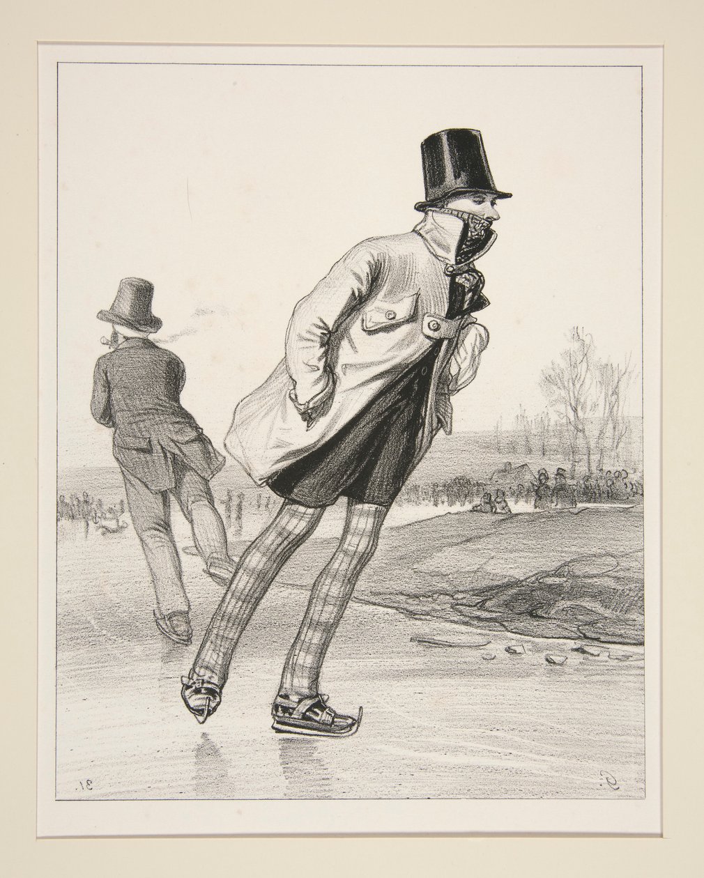 SIR WALTER SPOTT, de Dublin, Turista, Orientalista (sic) y Papista. de Paul Gavarni