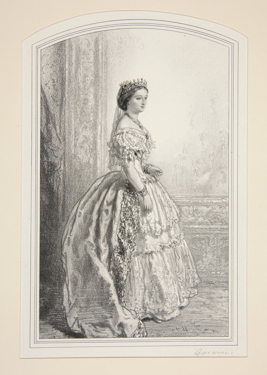 Su Majestad la emperatriz Eugenia de Paul Gavarni