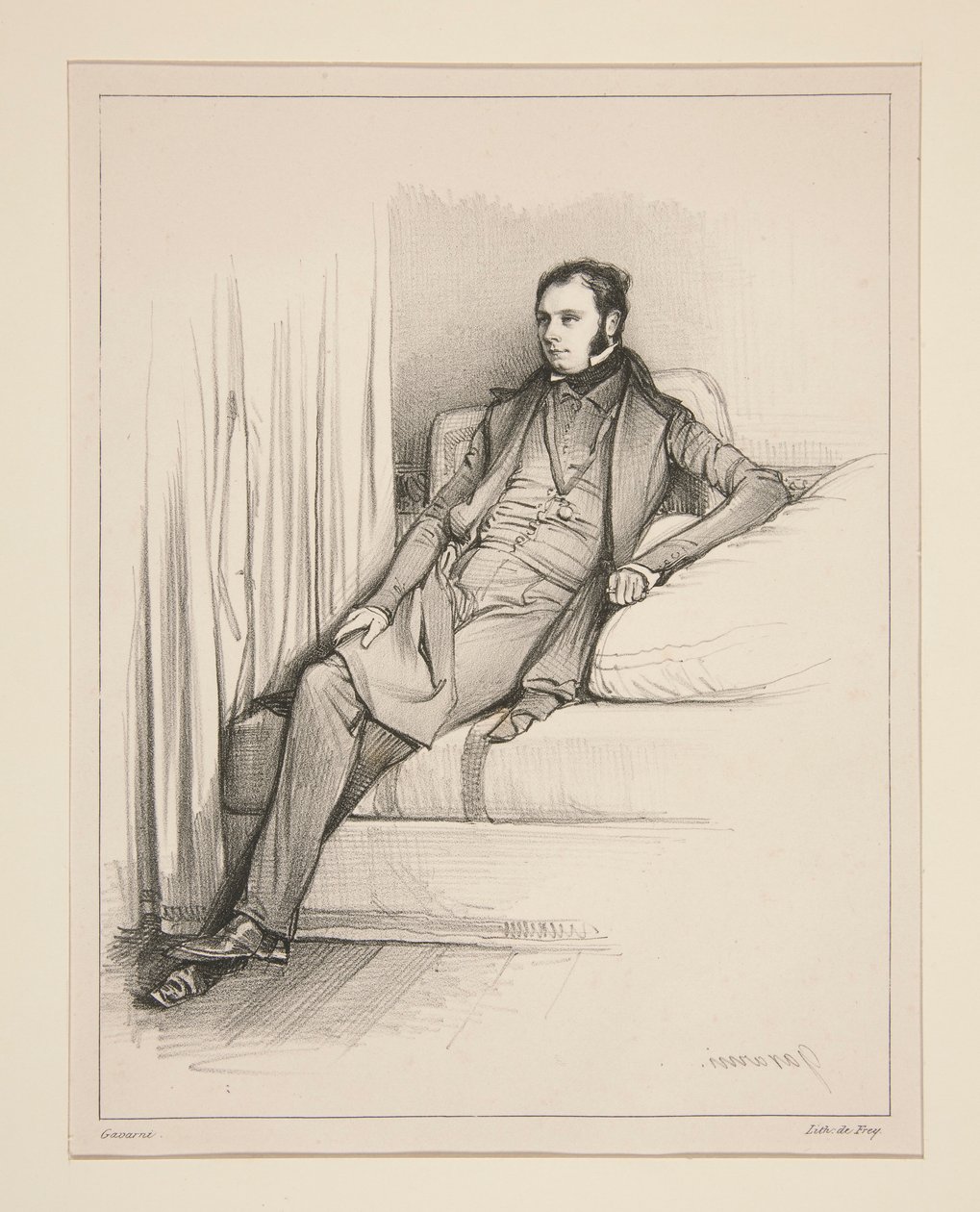 S. Henry Berthoud de Paul Gavarni