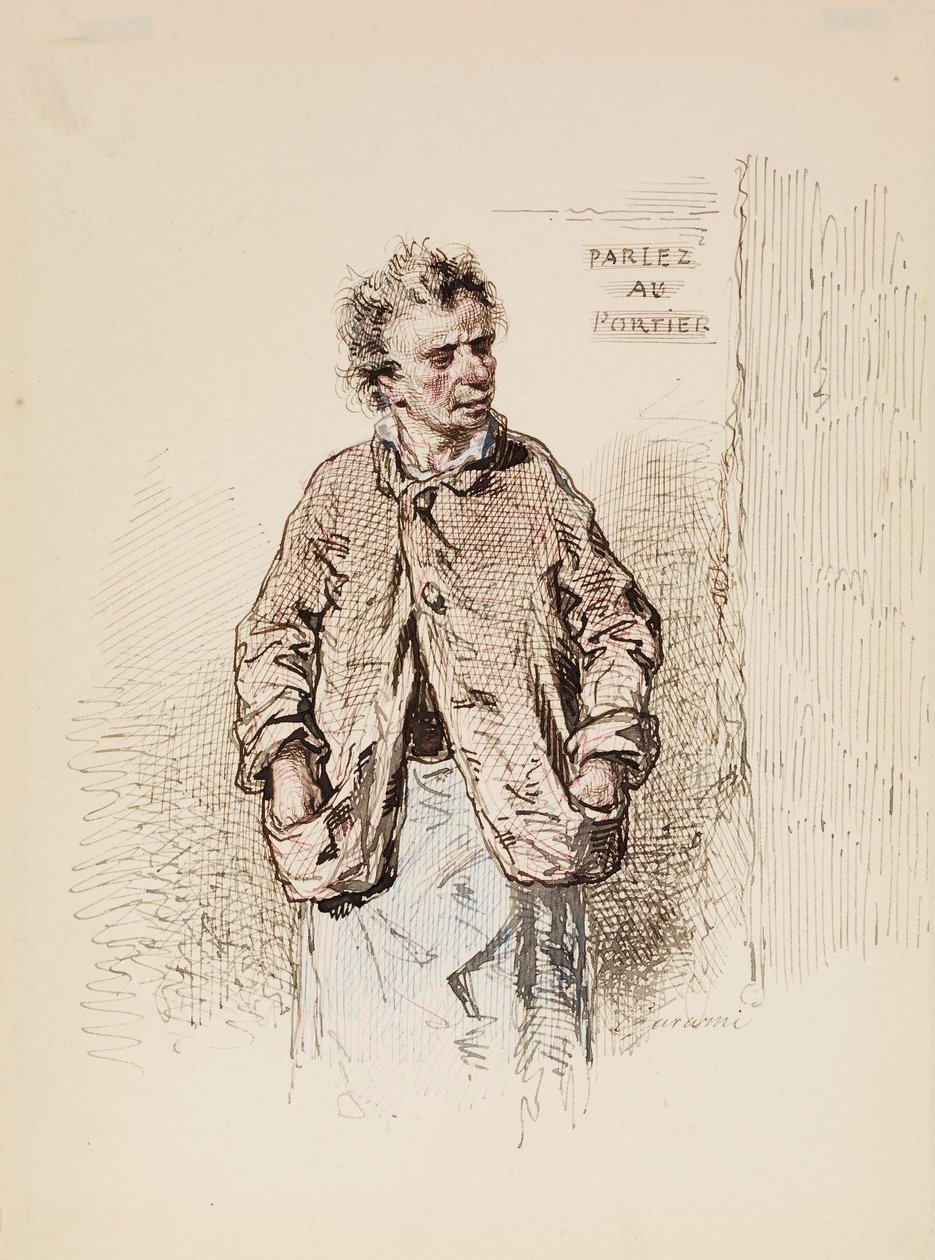 El portero de Paul Gavarni