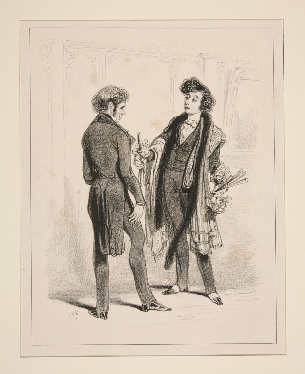 Teatro del Vaudeville. Le Plastron... de Paul Gavarni