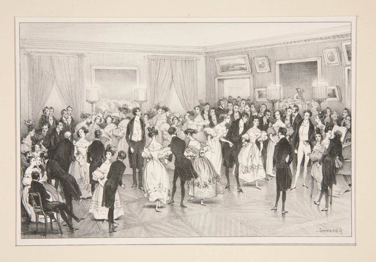 Un baile / En la Chaussée d