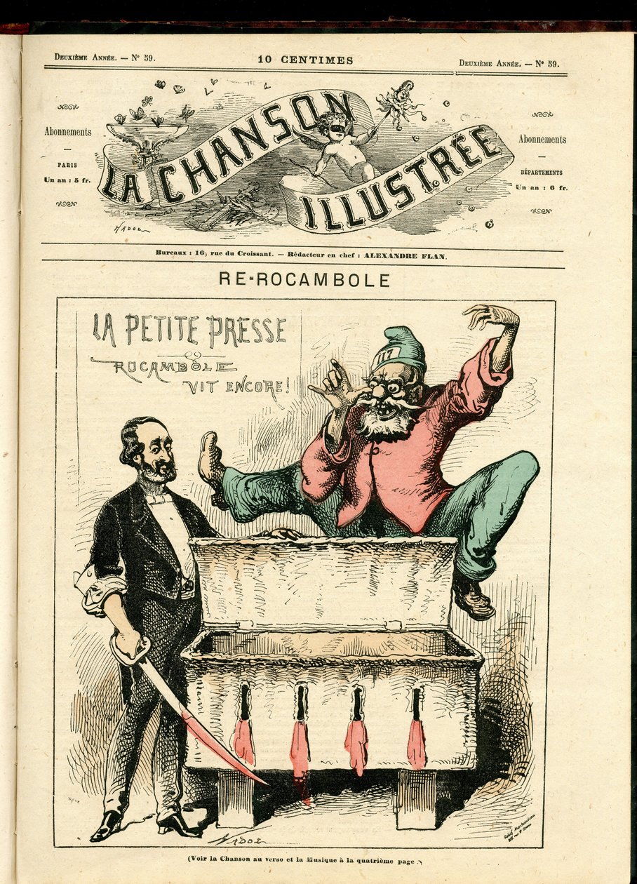 La Chanson illustrée (revista), número 59 de Paul Hadol