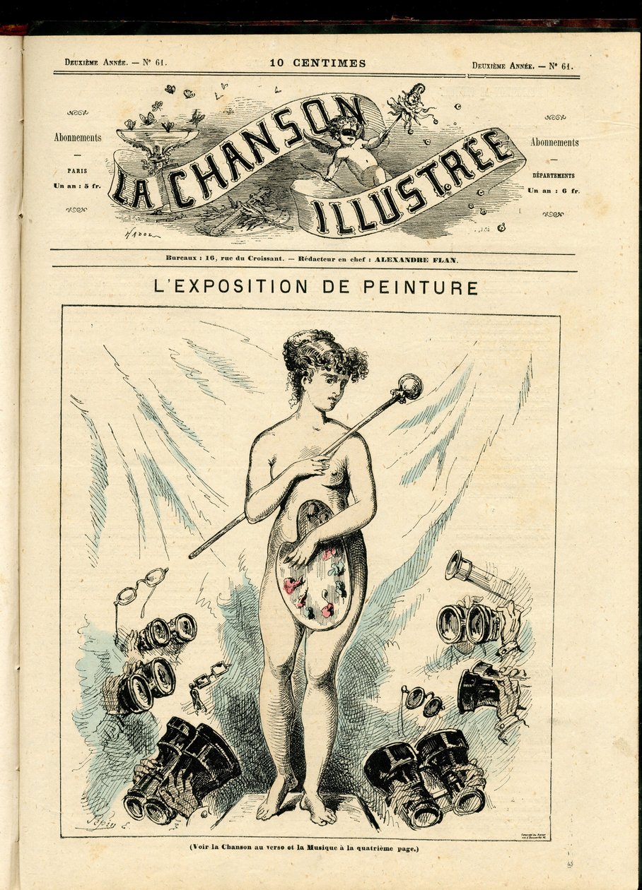 La Chanson illustrée (revista), número 61 de Paul Hadol