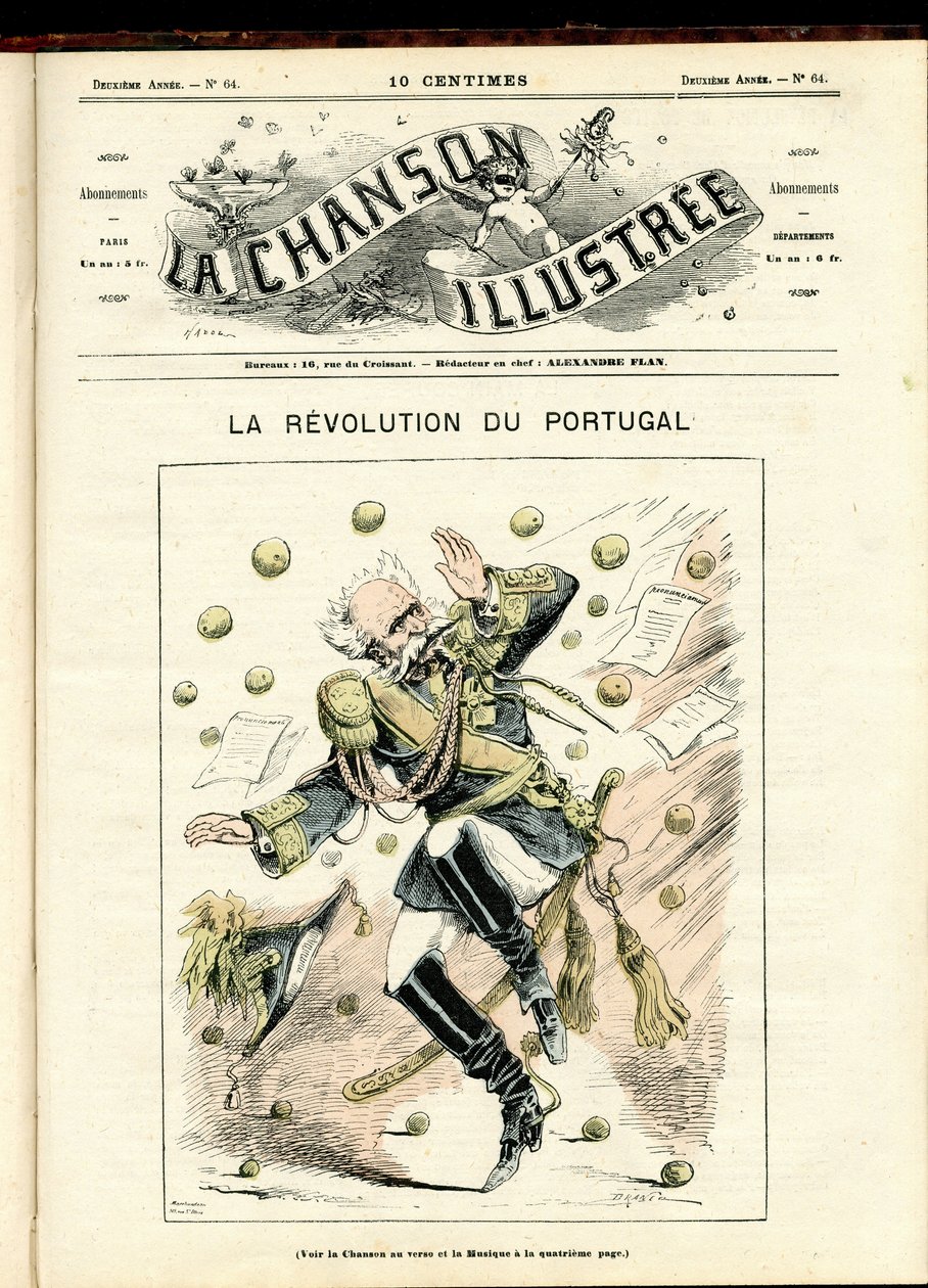 La Chanson illustrée (revista), número 64 de Paul Hadol