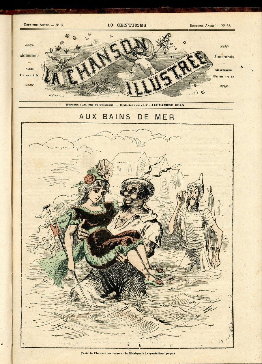 La canción ilustrada (revista), número 68 de Paul Hadol