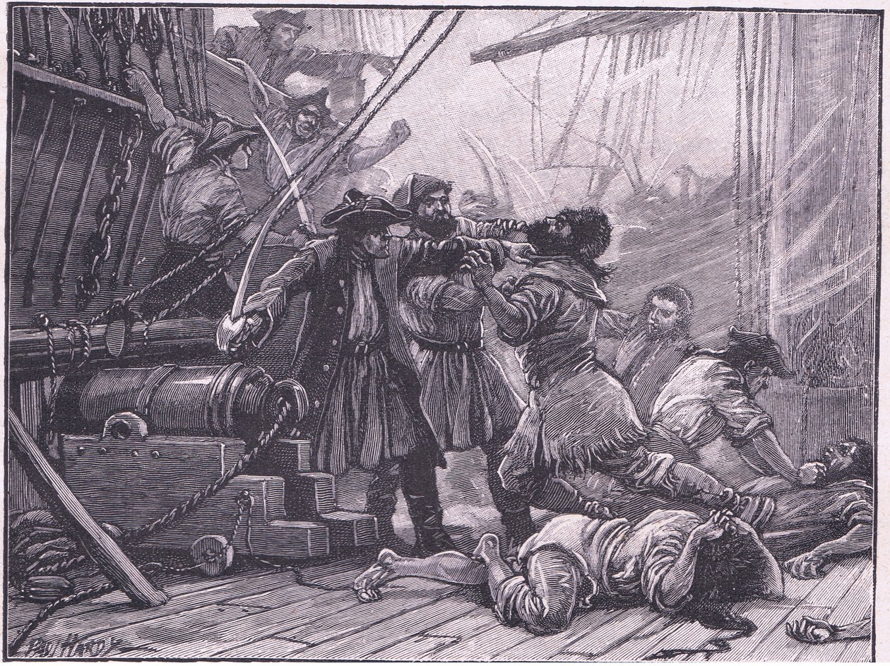 Cortadores de ingresos capturando un barco de contrabando estadounidense de Paul Hardy