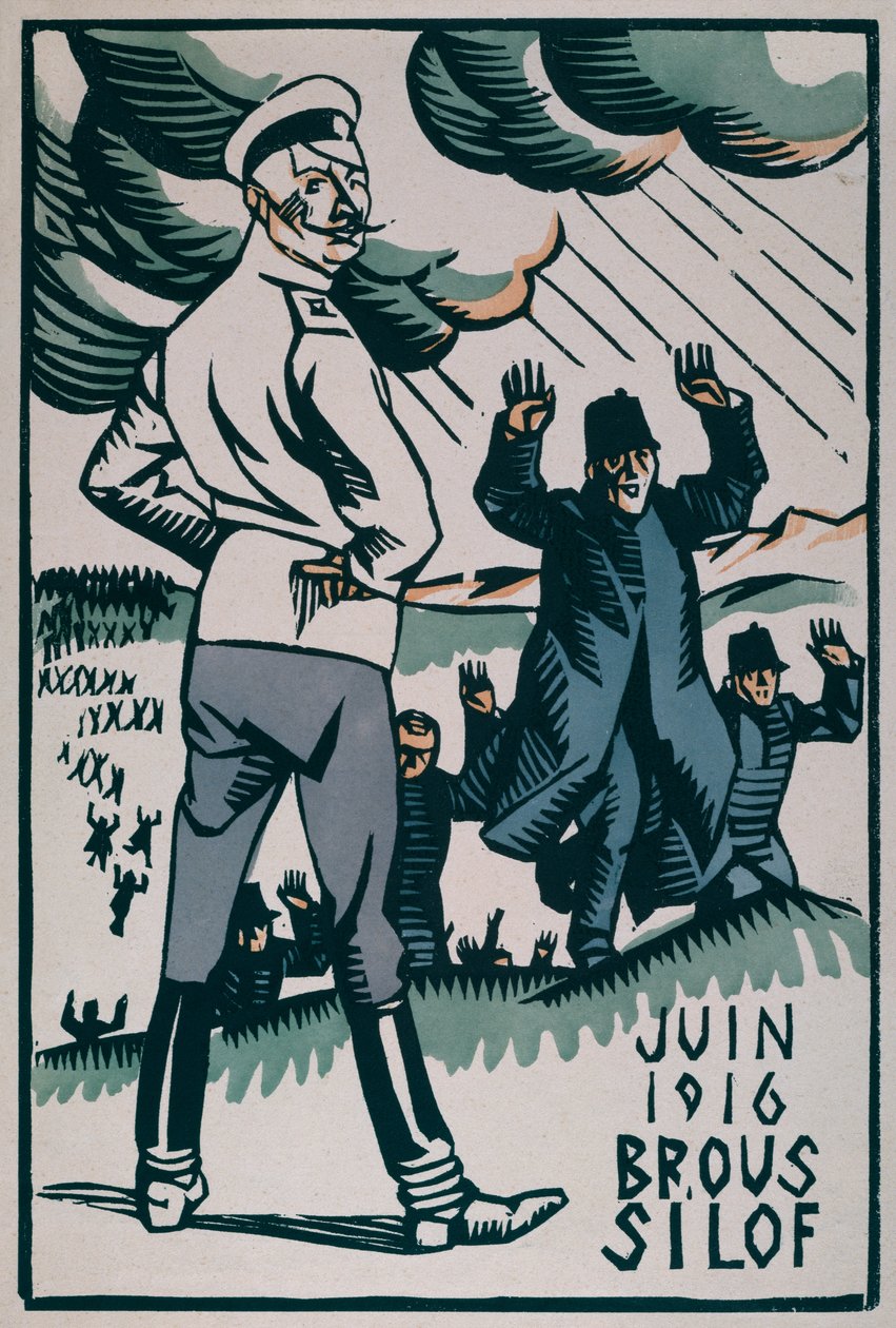 Ofensiva de Brusilov de junio de 1916 de Paul Hermann