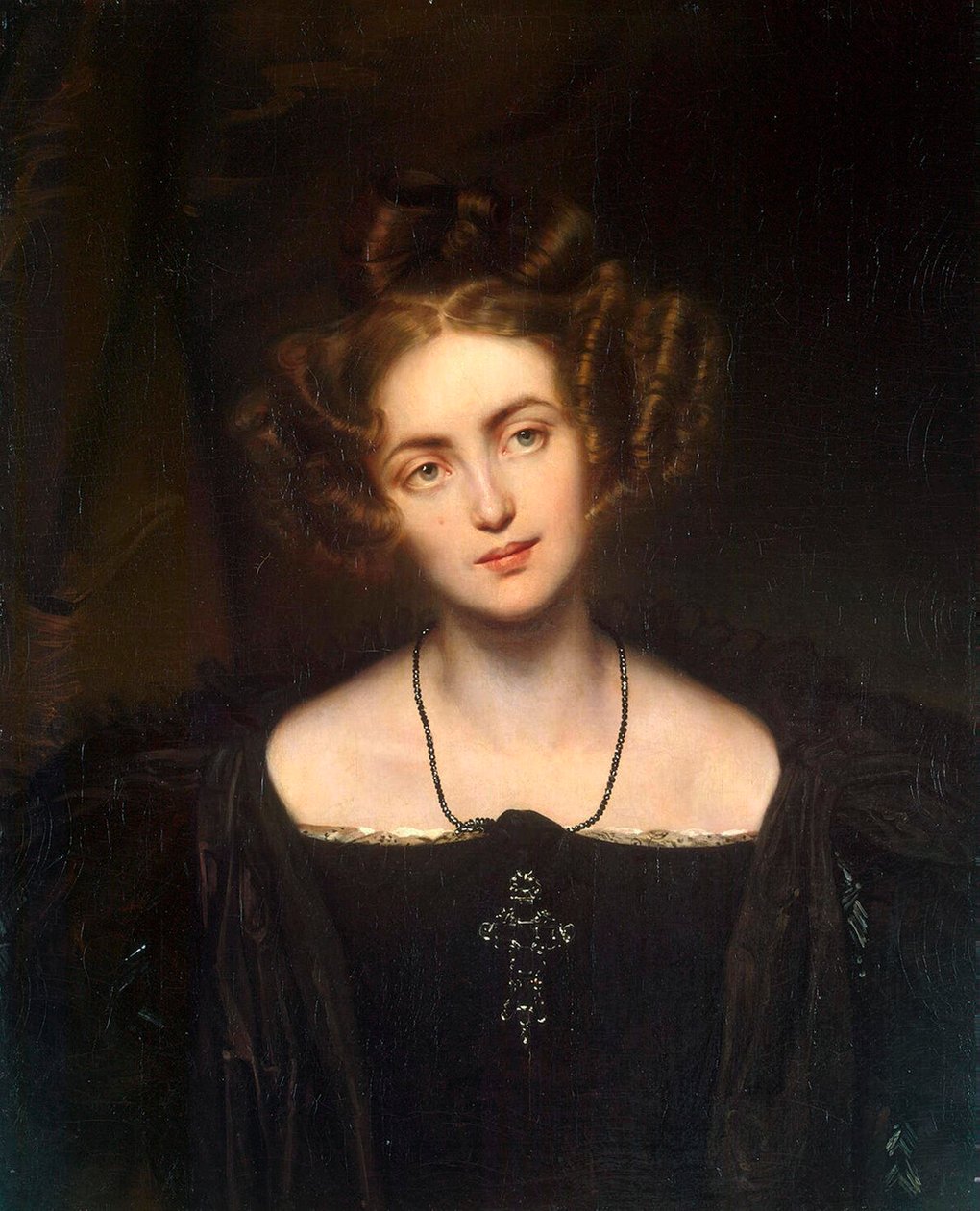 Retrato de la cantante de ópera Henriette Sontag, 1806-1854, 1831 de Paul Delaroche