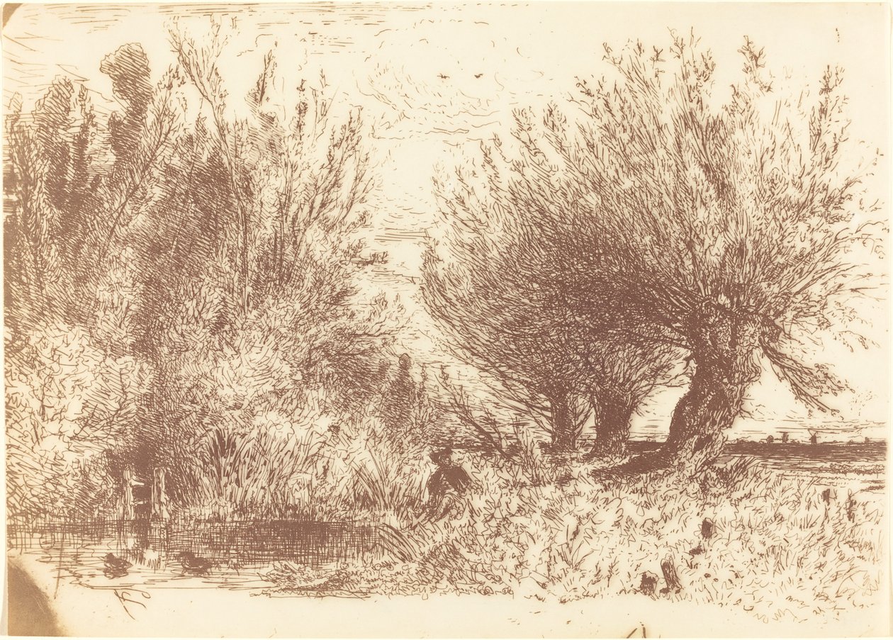 Orillas de un río de Paul Huet