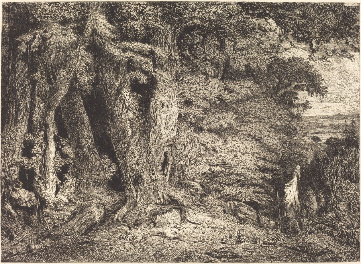 Entrada al Bosque de Paul Huet