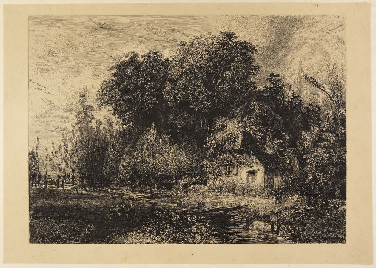 La casa del guardián de Paul Huet