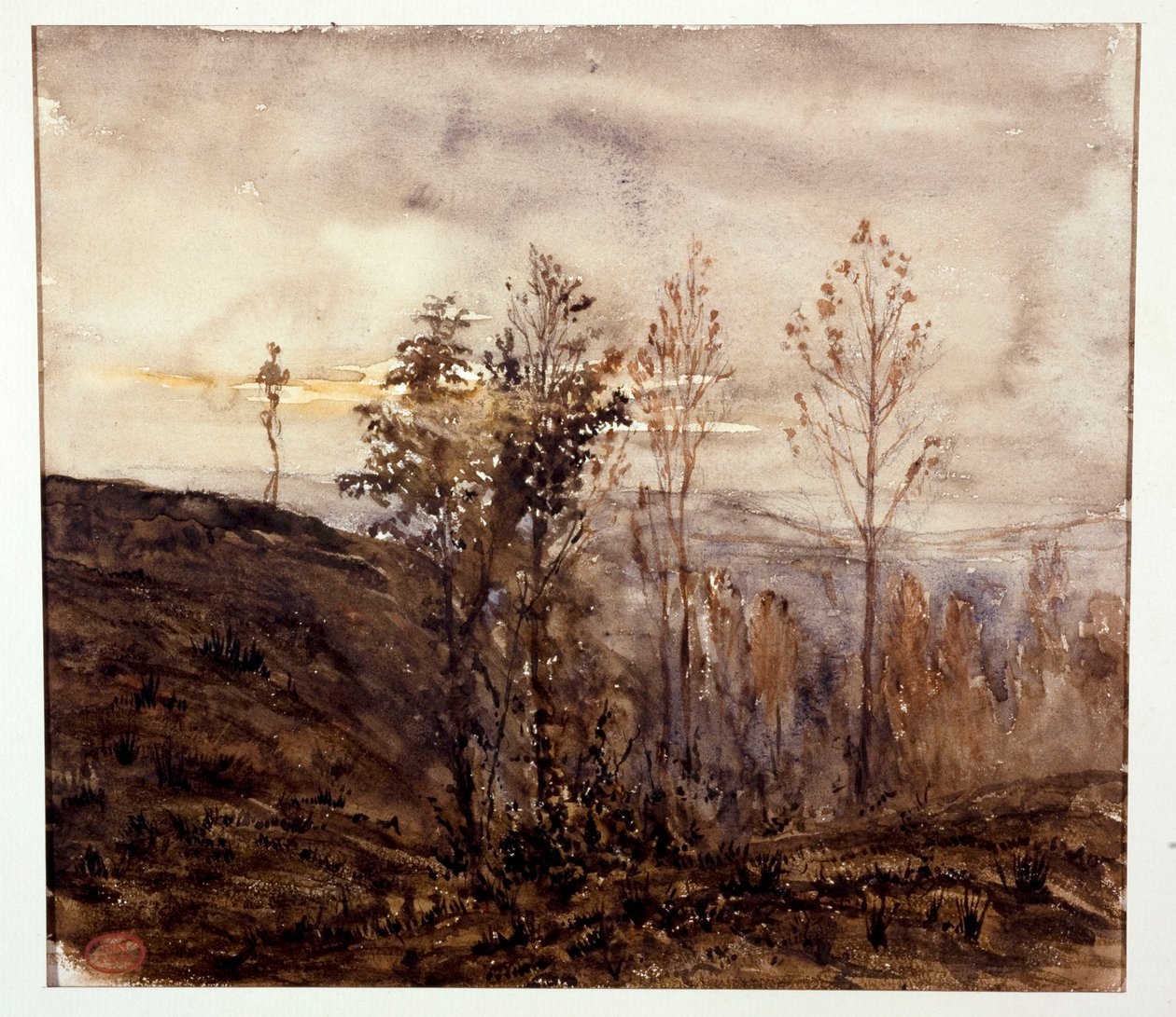 Los bosques de Sèvres de Paul Huet