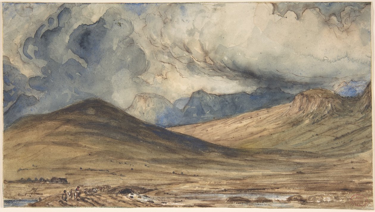 Montañas de Auvernia de Paul Huet