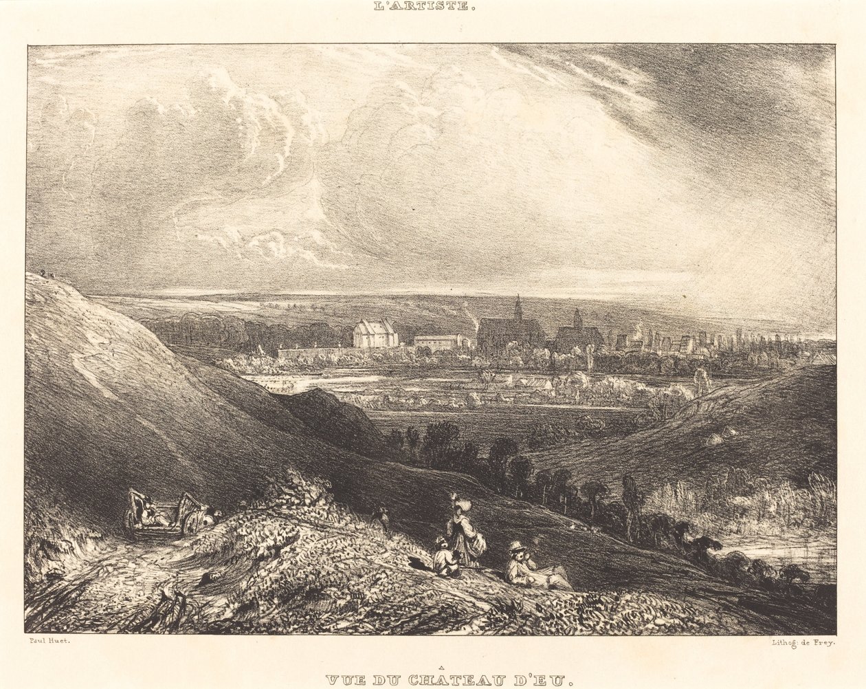 Vista del Chateau d