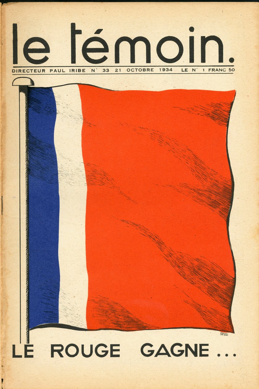 El Testigo, Satírico en Colores de Paul Iribe