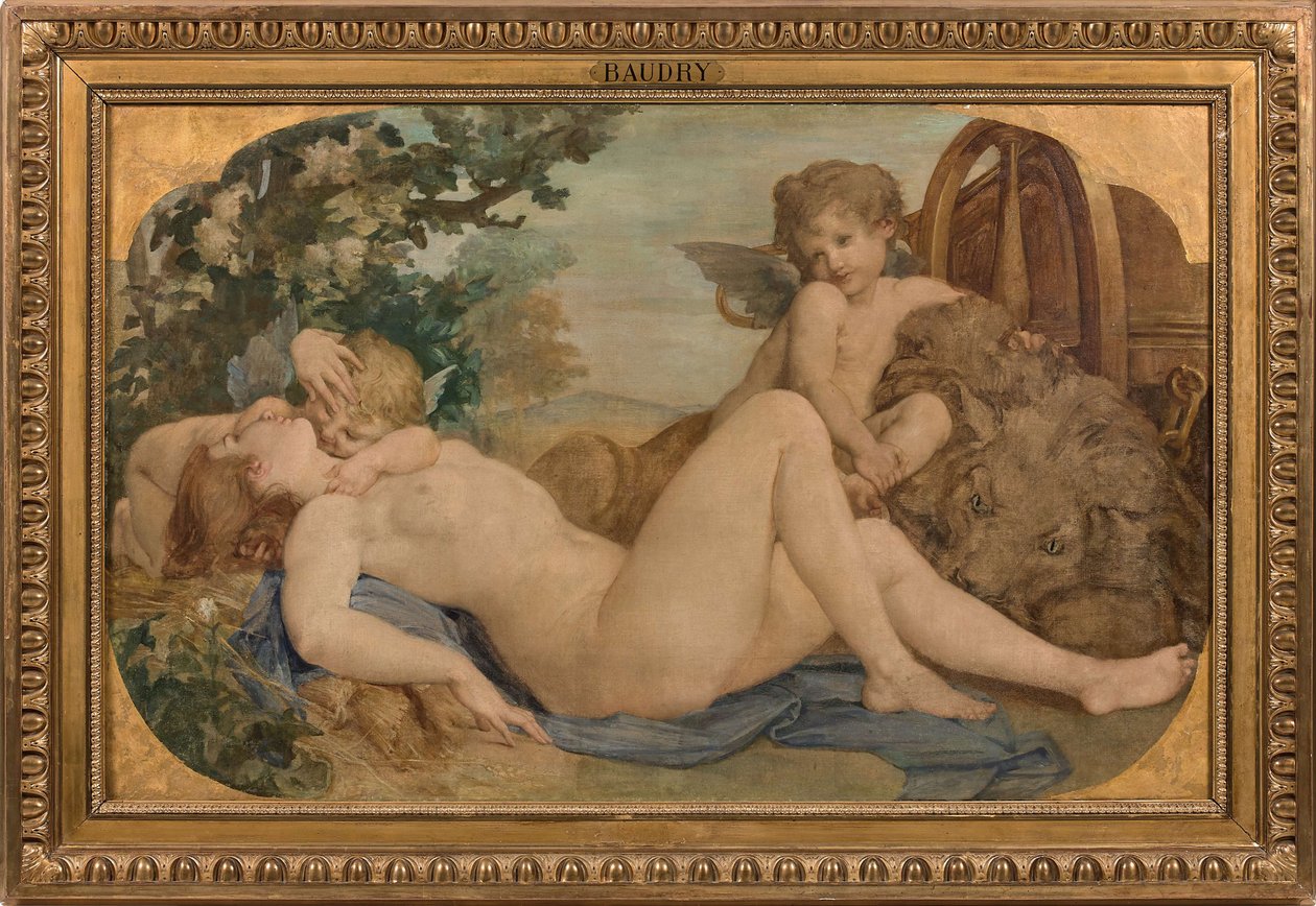 Cibeles y Anfitrite de Paul Jacques Aimé Baudry