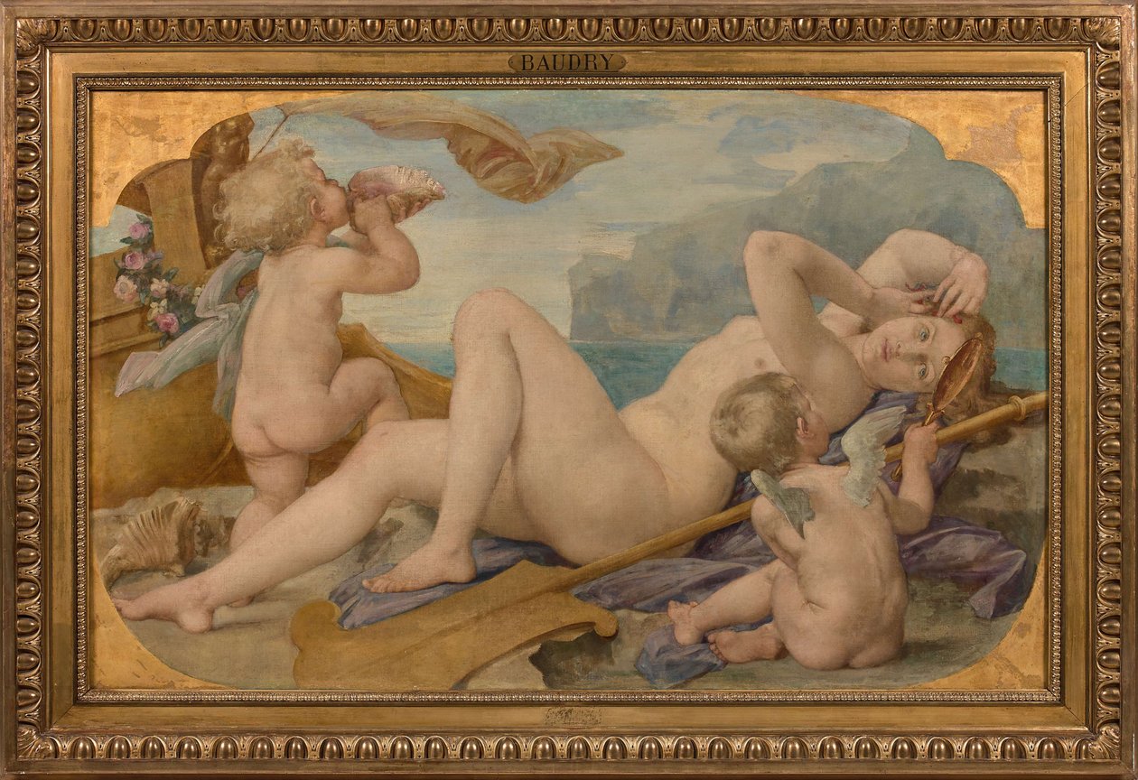 Cibeles y Anfitrite, 1859 de Paul Jacques Aimé Baudry