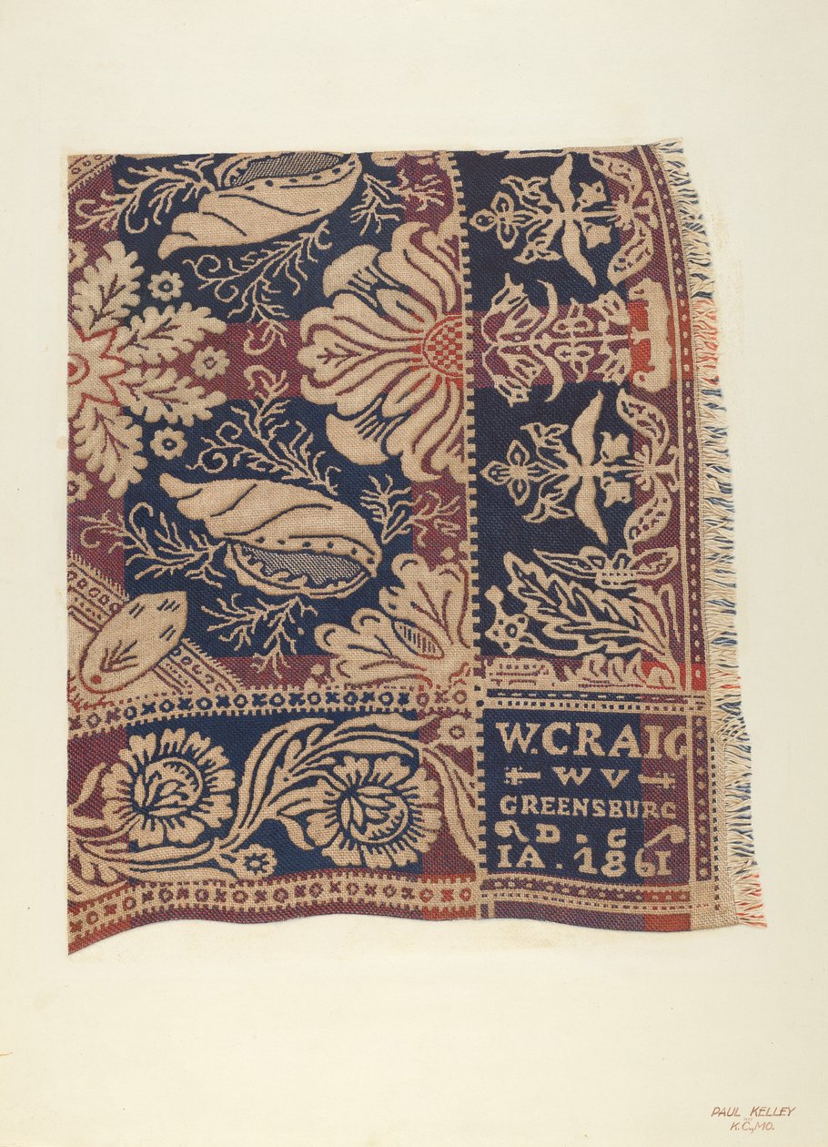 Cubrecama Jacquard de Paul Kelly