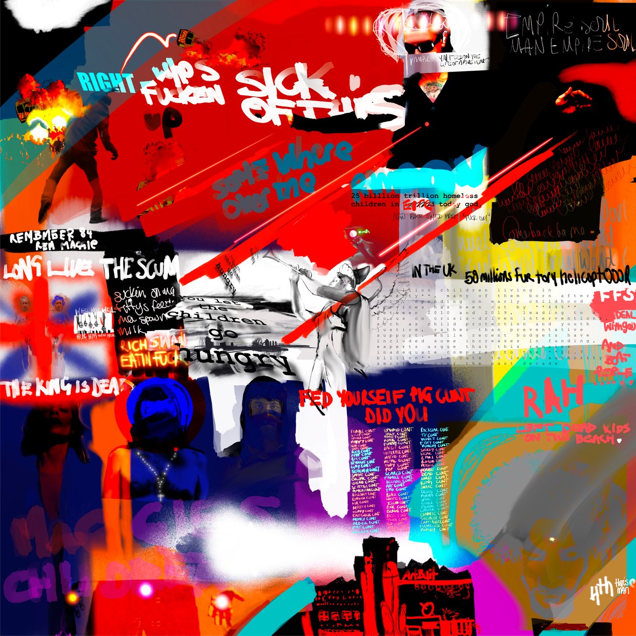 Billones de billones, 2024 (arte digital) de Paul Kempton
