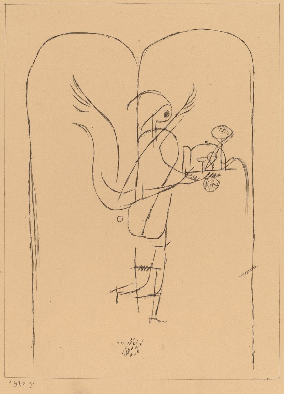 Un Genio Sirve un Pequeño Desayuno de Paul Klee