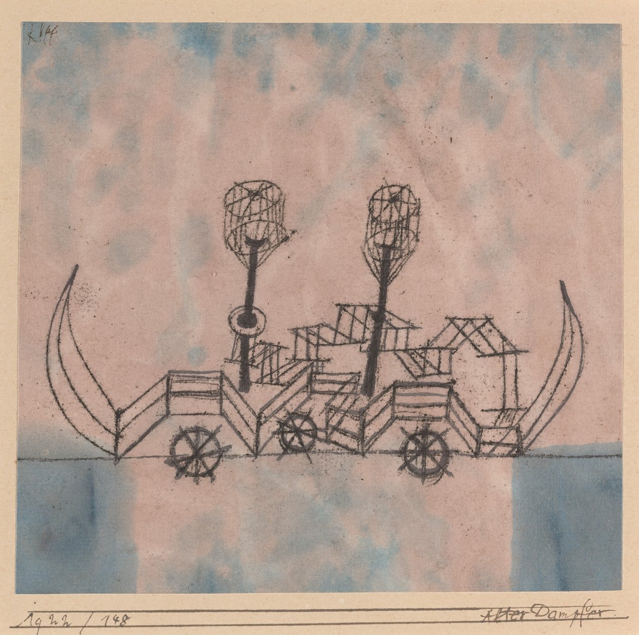 Alter Dampfer de Paul Klee