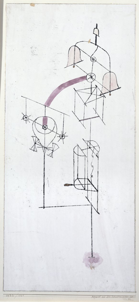 Aparatos de la consulta del Dr. Ph. de Paul Klee