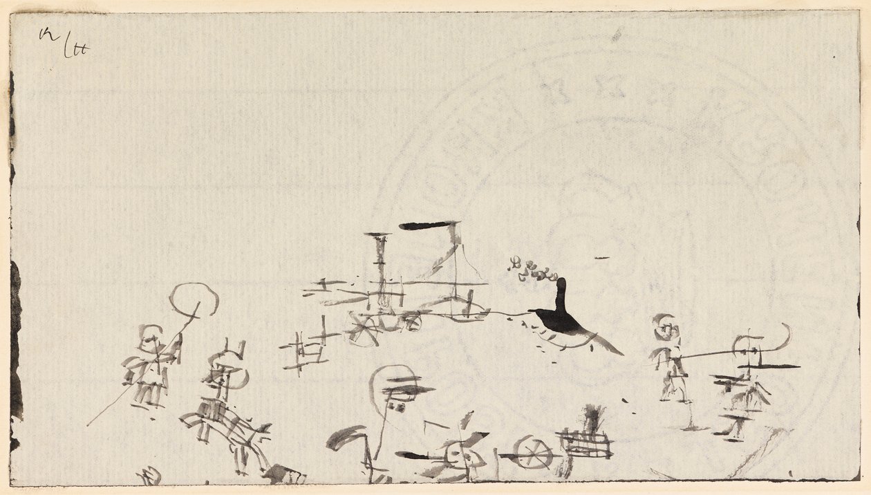 Playa Animada, 1926 de Paul Klee