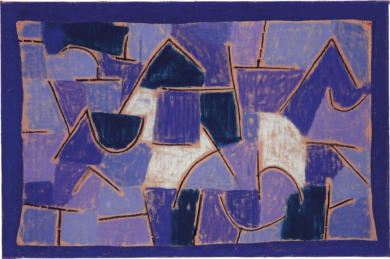 Noche azul, 1932 de Paul Klee