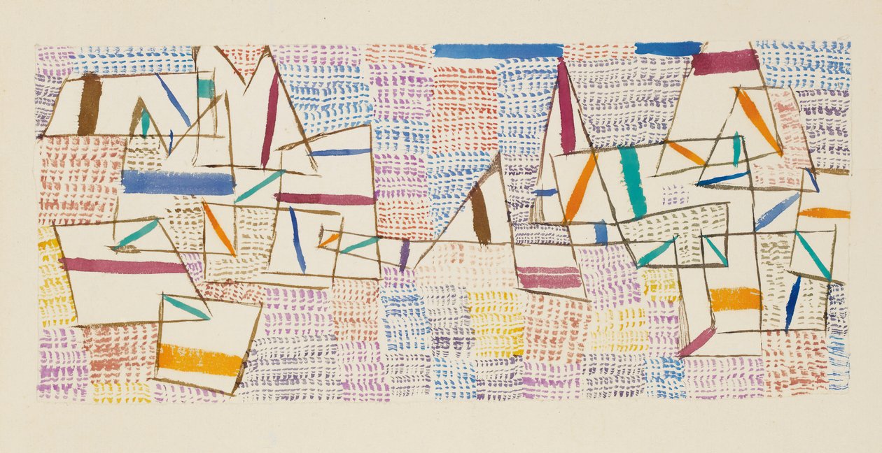 Côtes de Provence 7, 1927 de Paul Klee