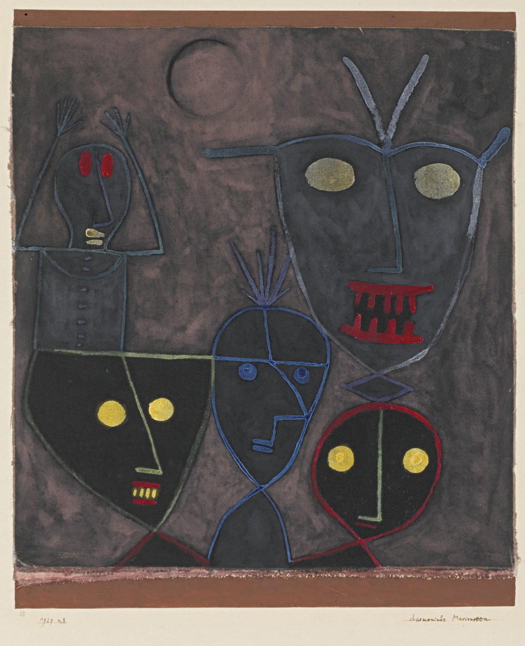 Marionetas demoníacas de Paul Klee