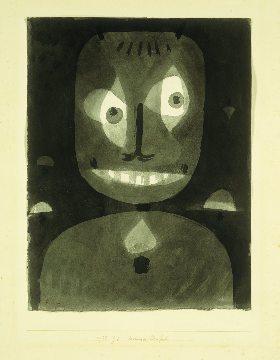 Diablo estúpido de Paul Klee