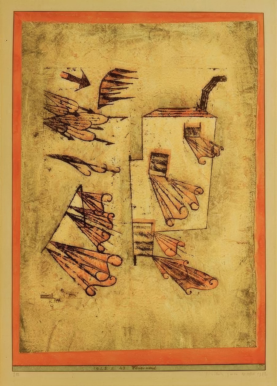 Viento de Fuego de Paul Klee