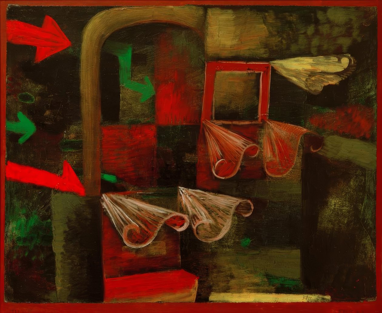 Viento de fuego de Paul Klee
