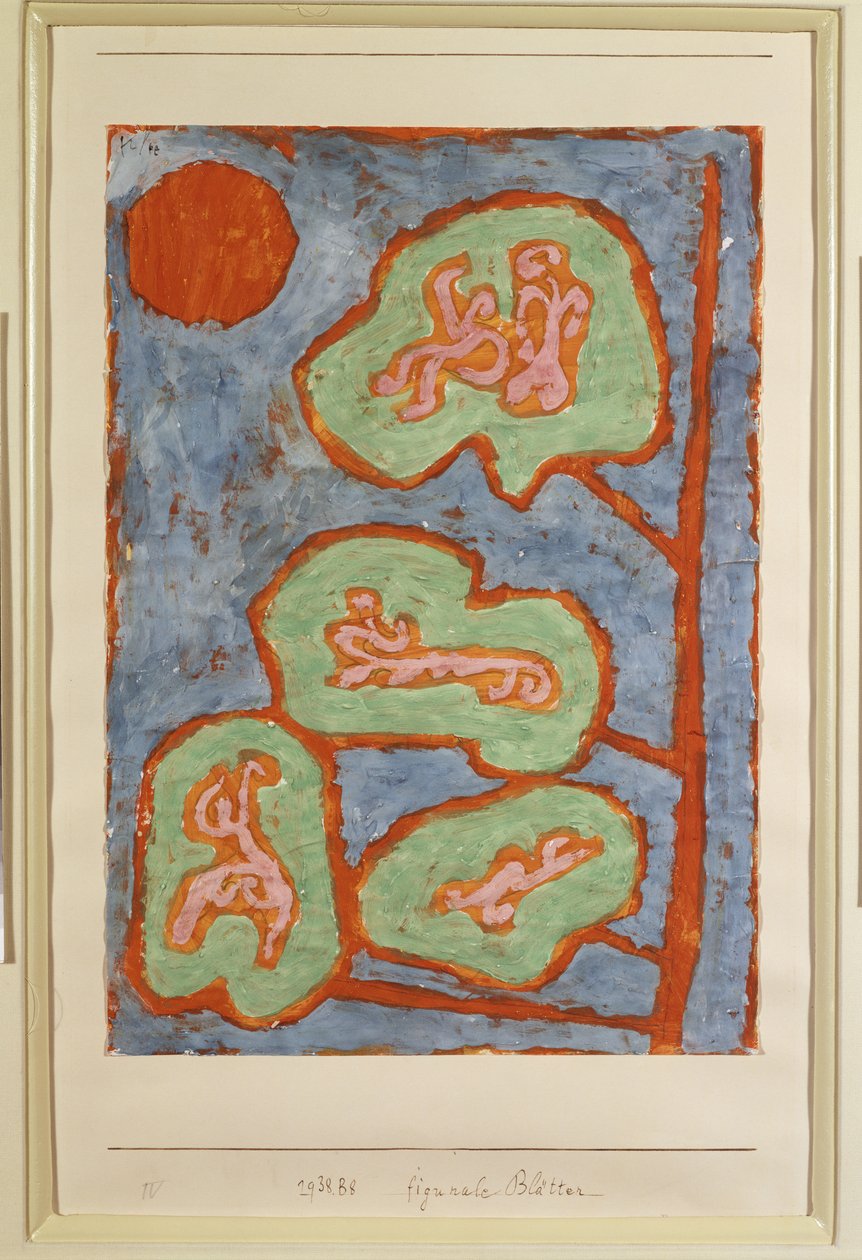 Hojas figurativas de Paul Klee