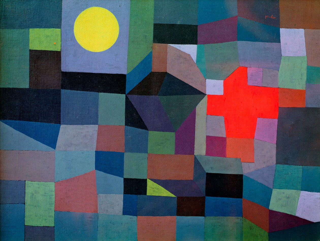 Fuego, Luna Llena de Paul Klee