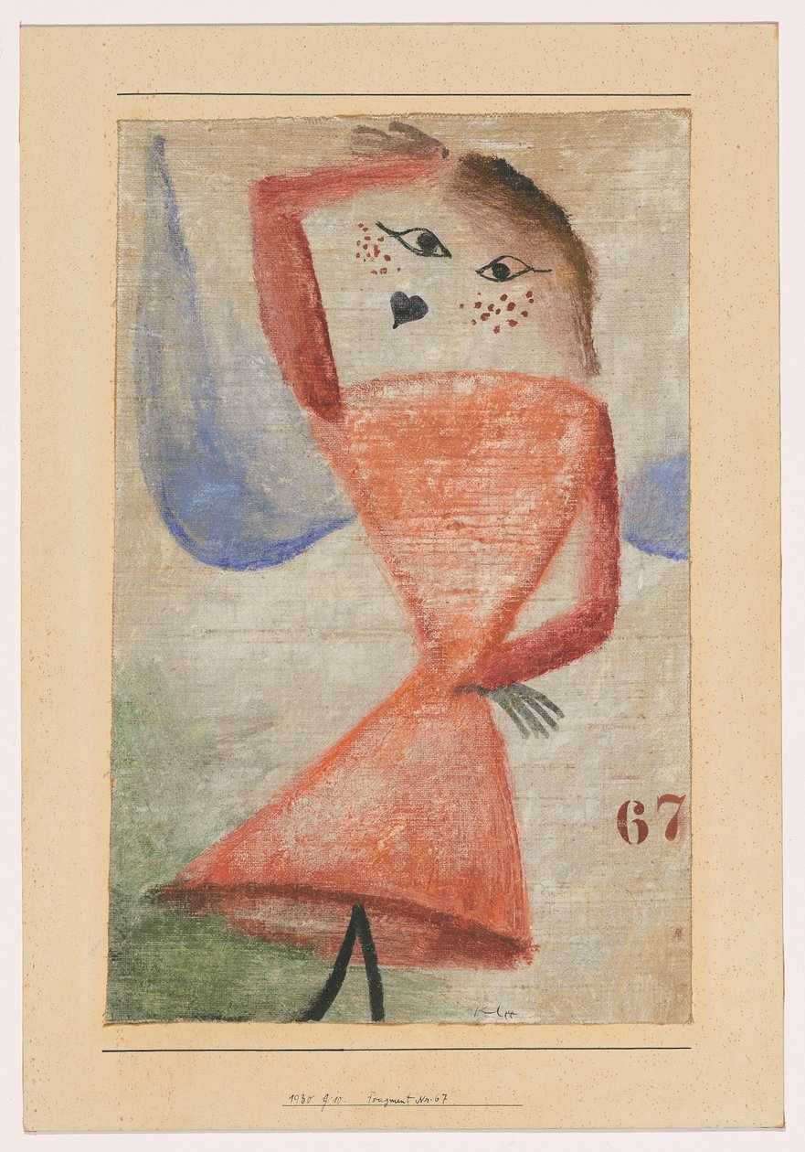 Fragmento nº 67 (Engel) de Paul Klee
