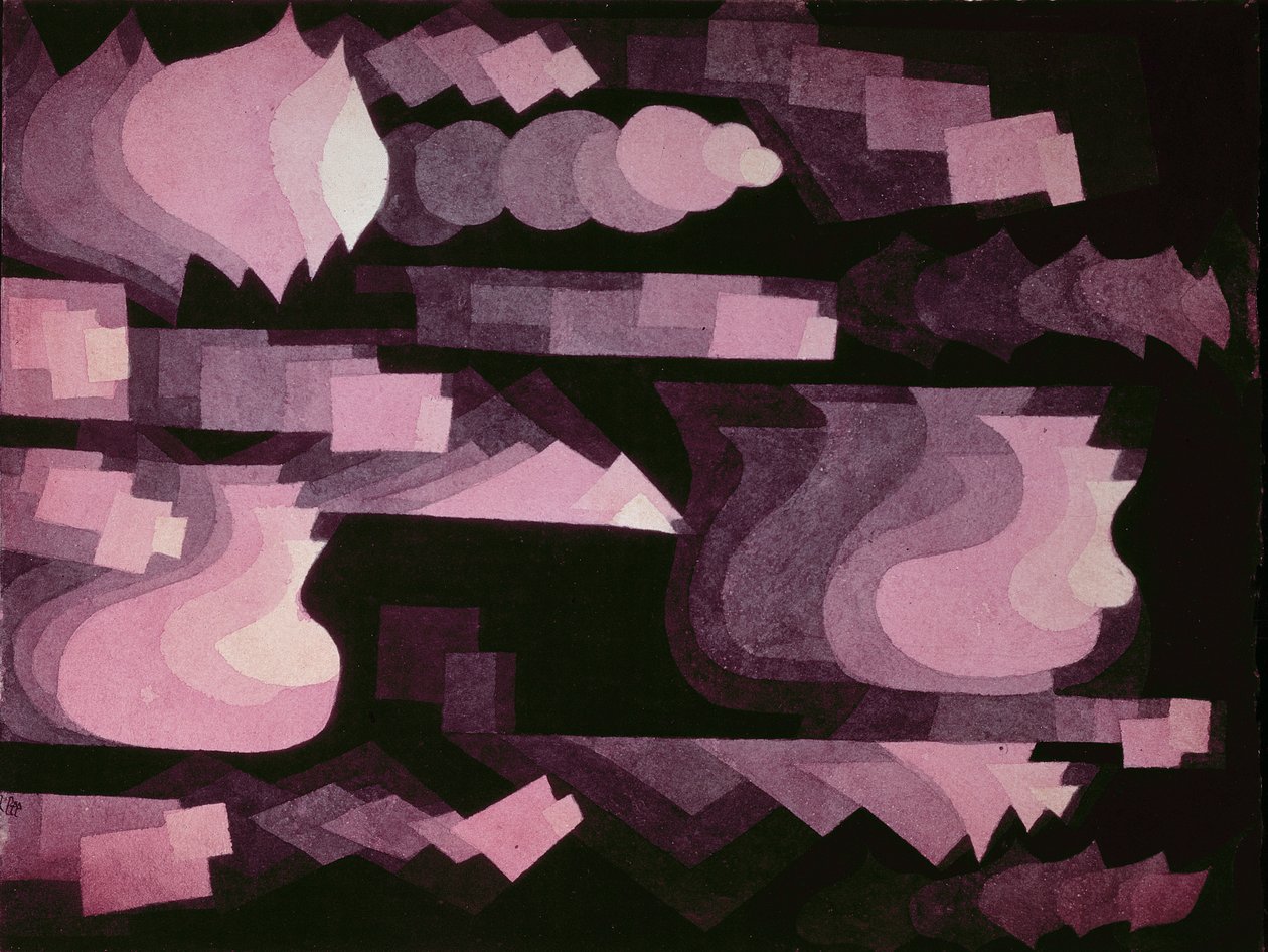 Fuga en rojo de Paul Klee