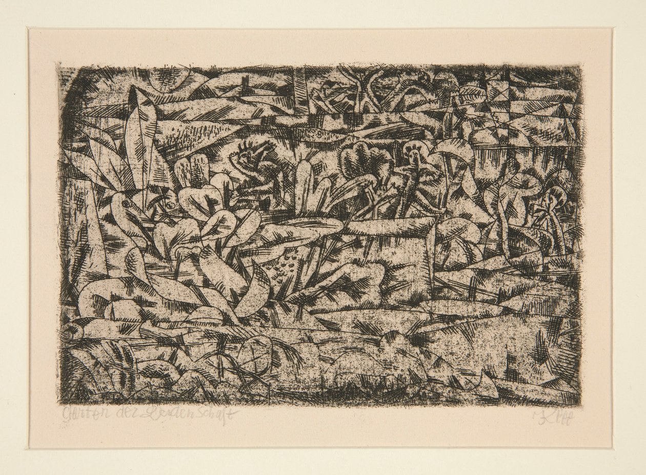 Jardín de la Pasión pág.13 de Paul Klee