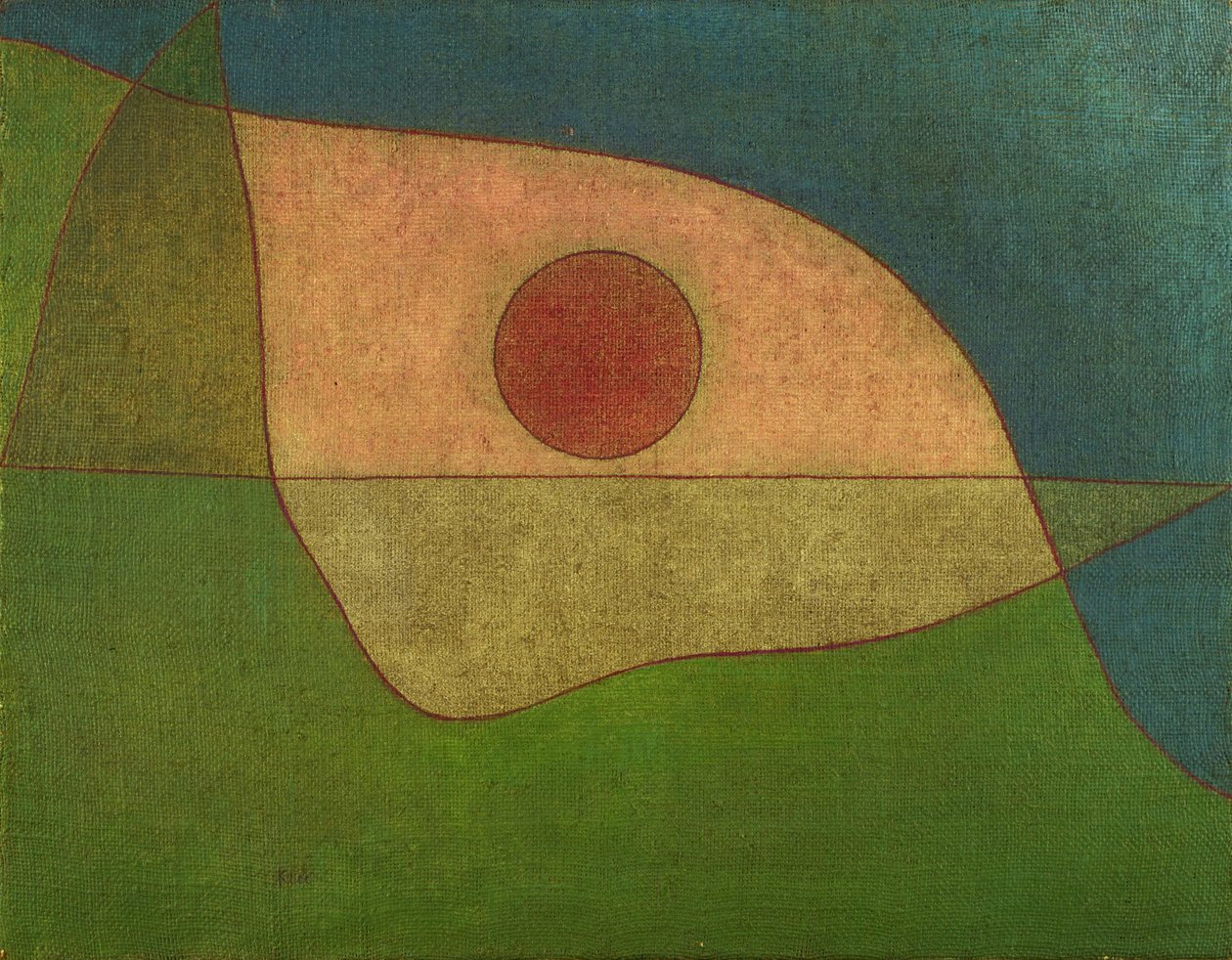 Mirada de silencio de Paul Klee