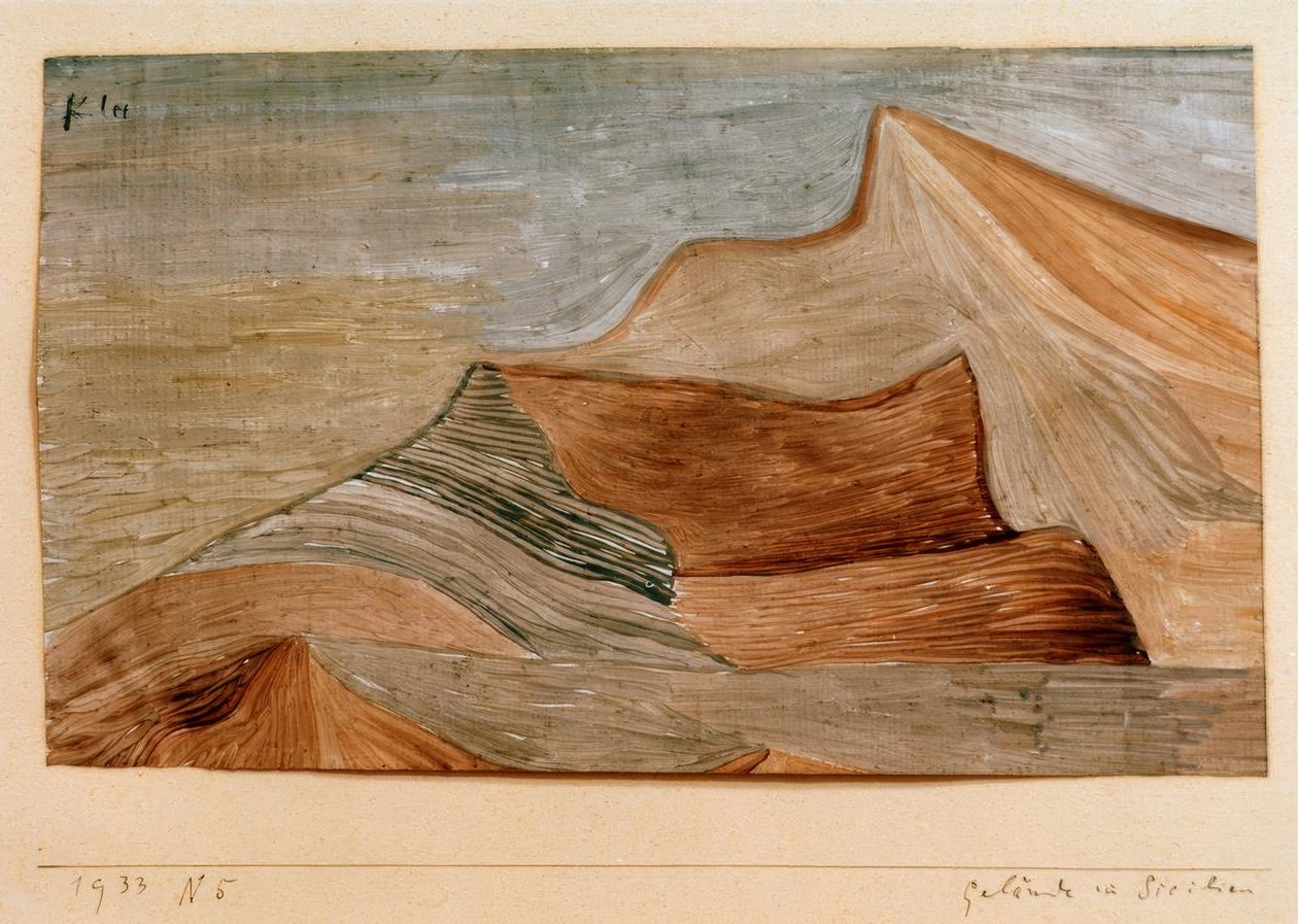 Terreno en el Sur de Paul Klee