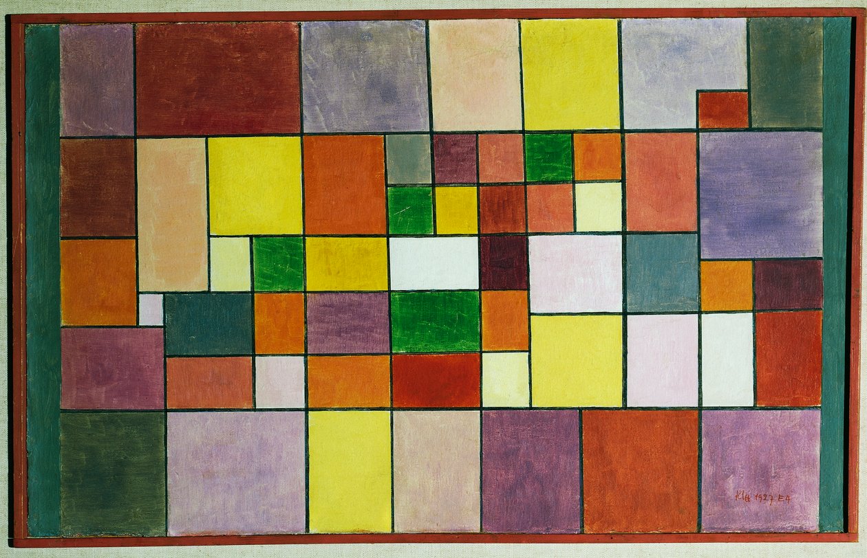 Armonía de la flora nórdica de Paul Klee