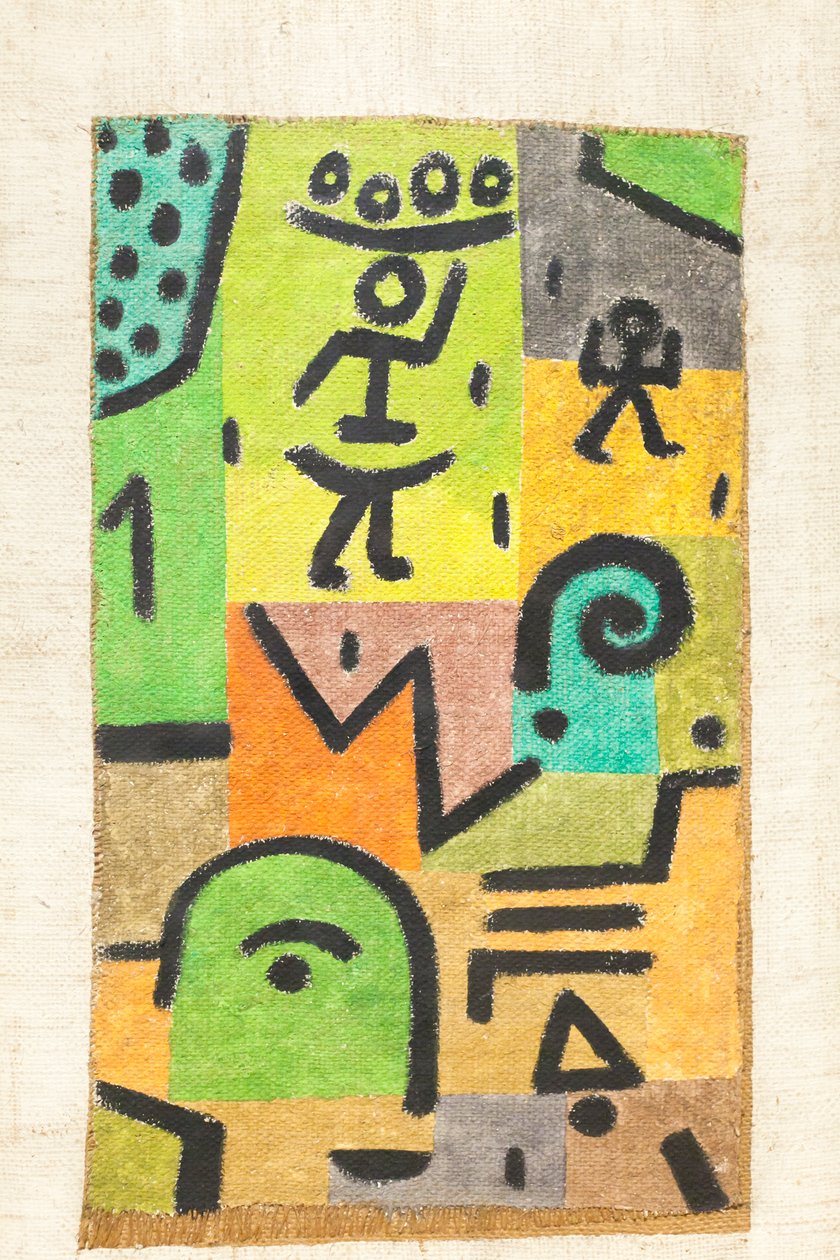 Cosecha de limones (Zitronen Ernte) de Paul Klee